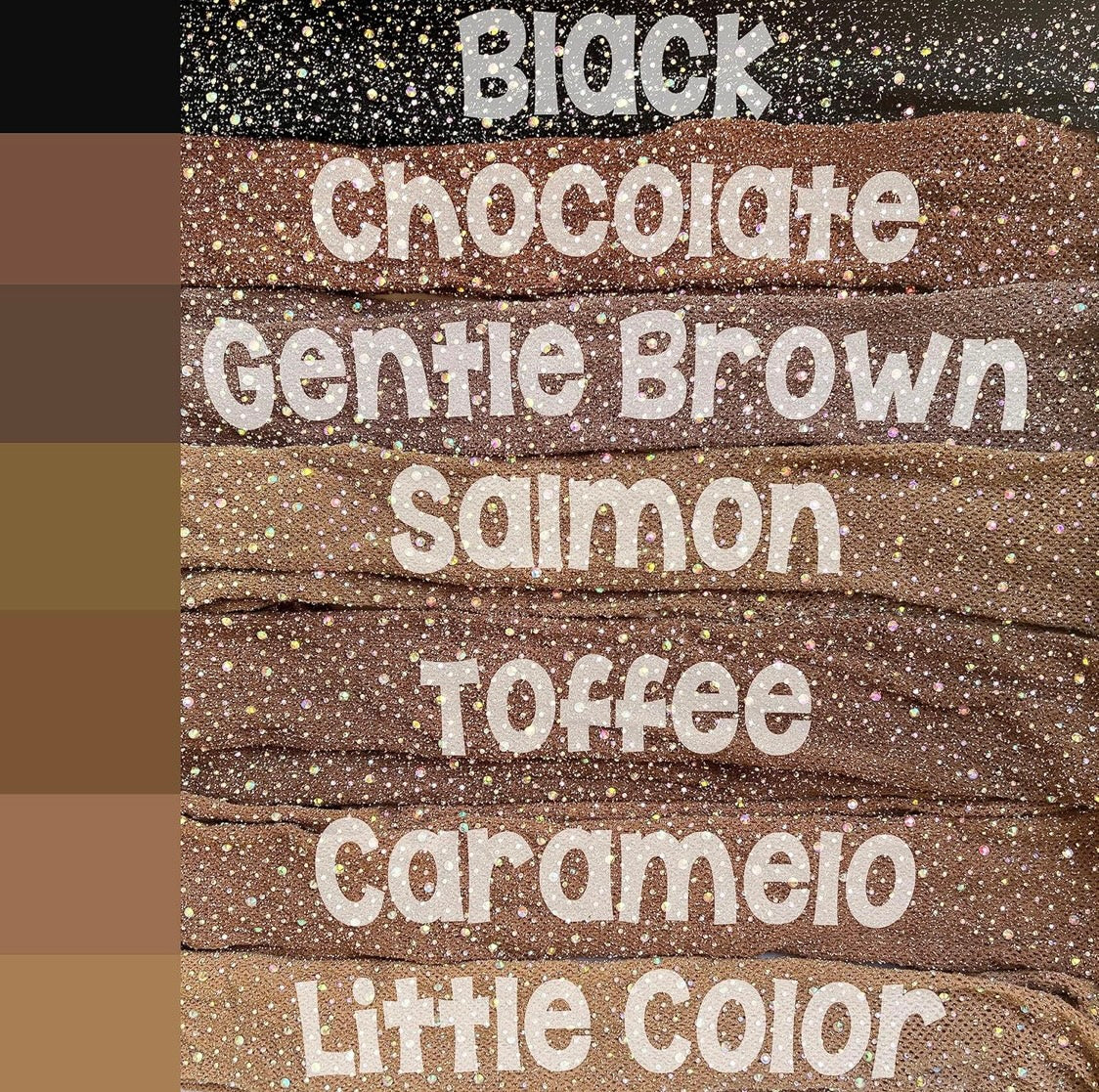 Glitter Fishnet Stockings